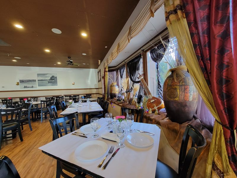 Sangam Indian Restaurant interior